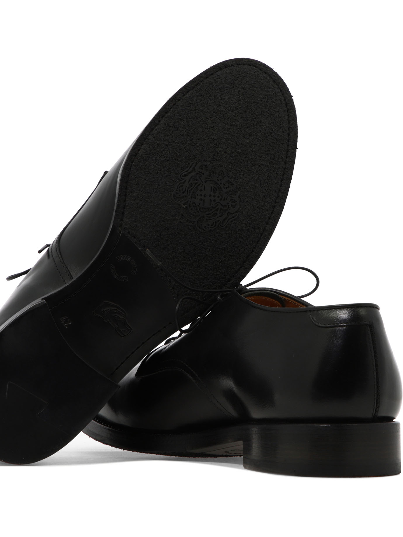 ALBERTO FASCIANI Black   Caleb lace-up shoes